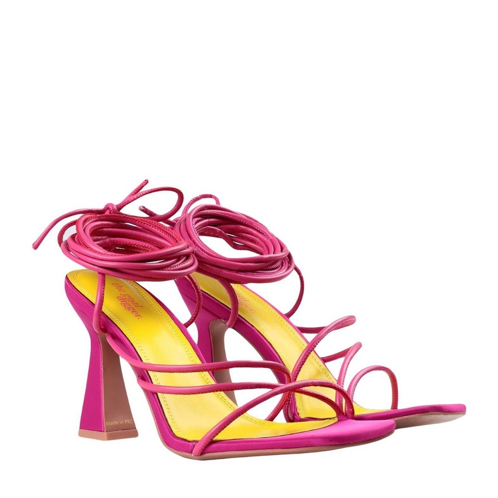 The Goal Digger FUCHSIA sandals!